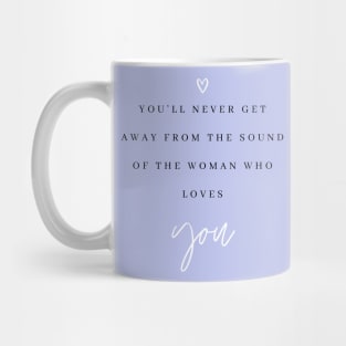 Silver Springs Lyrics Print Mug